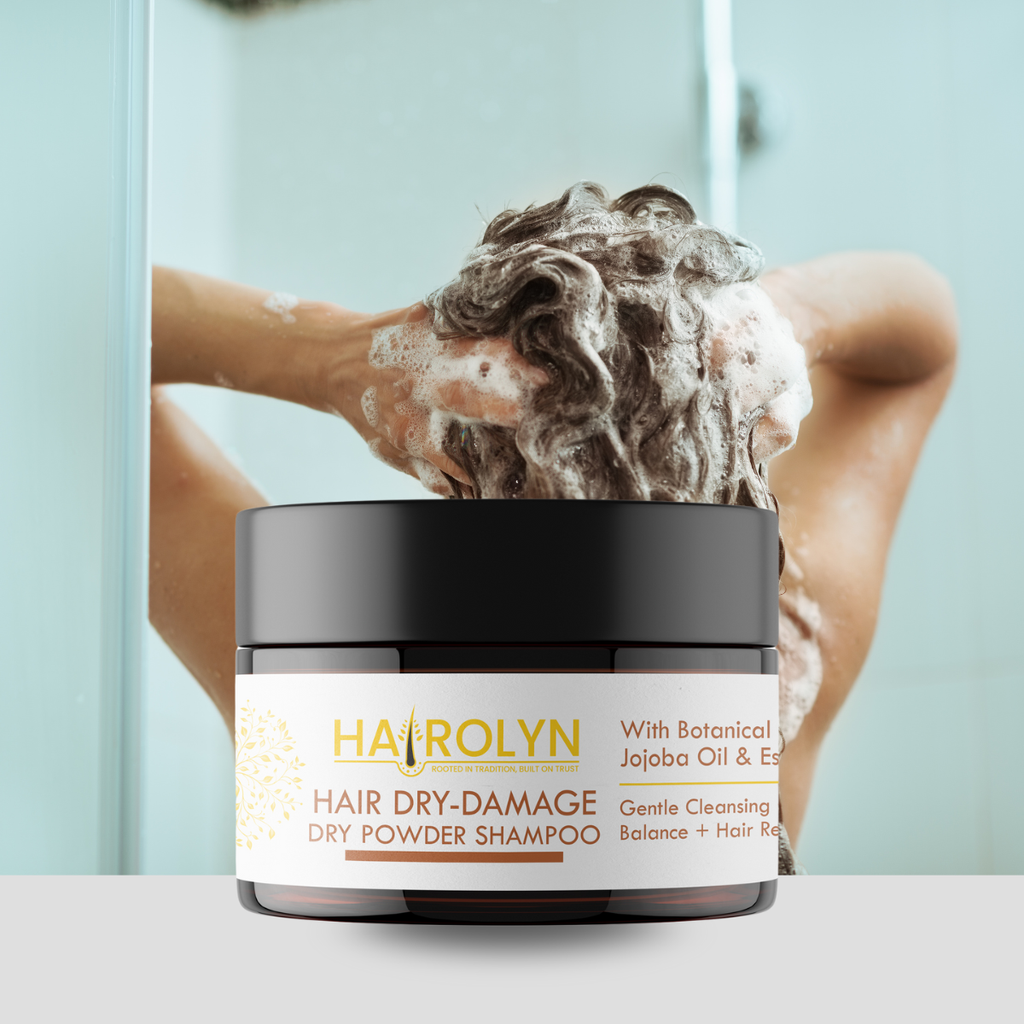 Dry and Damaged Shampoo Powder
