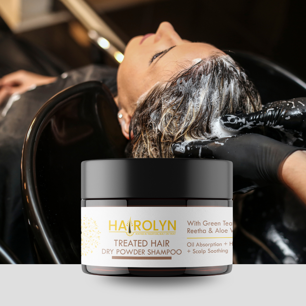 Dry Shampoo Powder for Treated Hair